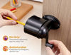 Picture of Bostitch Metal Antimicrobial Manual Pencil Sharpener, Black (MPS1-BLK)