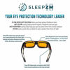 Picture of Fit Over 99.9% Anti Blue Light Blocking Computer, Gaming and Migraine Glasses for Women and Men - Fitover Your Prescription or Reading Glasses - Sleep Better - Reduce Eye Strain - Stop Headaches