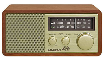 Picture of Sangean WR-11SE AM/FM Table Top Radio 40th Anniversary Edition Walnut