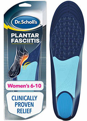 Picture of Dr. Scholls Plantar Fasciitis Pain Relief Orthotics /Clinically Proven Relief and Prevention of Plantar Fasciitis Pain for Women's 6-10