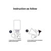 Picture of Senzeal CO2 Drop Checker Glass Aquarium Monitor CO2 Indicator for Planted Fish Tank