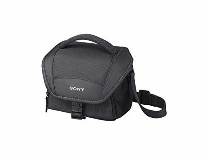 Picture of Sony LCSU11 Soft Compact Carrying Case for Cyber-Shot Cameras (Black)