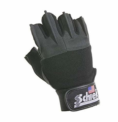 Picture of Platinum Gel Lifting Gloves (Black, Medium)