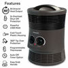 Picture of Honeywell 360 Degree Surround Heater with Fan Forced Technology - Space Heater with Surround Heat Output and Two Heat Settings - Energy Efficient Portable Heater