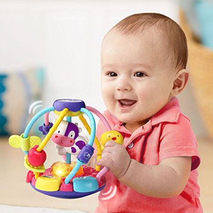 Picture of VTech Baby Lil' Critters Shake and Wobble Busy Ball Amazon Exclusive, Purple