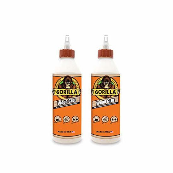 Picture of Gorilla Wood Glue, 18 ounce Bottle, (Pack of 2)