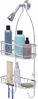 Picture of Simple Houseware Bathroom Hanging Shower Head Caddy Organizer, Chrome (22 x 10.2 x 4.2 inches)
