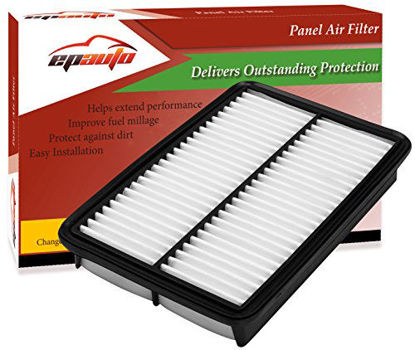 Picture of EPAuto GPA0A (PE07-13-3A0A) Replacement for Mazda Rigid Panel Engine Air Filter for SkyActiv Mazda 3 (2013-2019), Mazda 6 (2014-2019), CX-5 2.5L (2013-2019)