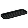Picture of iDesign Lineo BPA-Free Flexible Silicone Soap and Sponge Tray - 9" x 3.5" x 0.5", Black