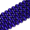 Picture of 8mm Round Dark Blue Cat Eye Beads Strand 15 Inch Jewelry Making Beads