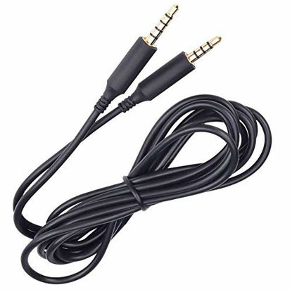 Picture of Replacement AstroA10 A10 and A40 Compatible with Xbox One, PS4 and Smartphone Audio Cable Cord Lead (No Mute and Volume Controls) by ienza