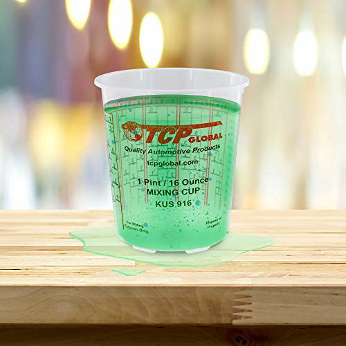 GetUSCart- Custom Shop Pack of 12 Each - 16 Ounce Paint Mixing Cups = 1 ...