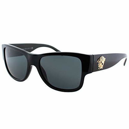 Picture of Versace sunglasses VE4275 GB1/87 Acetate Black - Gold Black 58-18-140