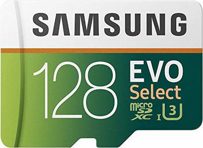 Picture of Samsung 128GB 80MB/s EVO Select Micro SDXC Memory Card (MB-ME128DA/AM)