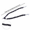 Picture of 2 Dog Leash,Double Dog Leash Coupler Tangle Free Bungee Dog Leash, 360° Swivel No Tangle Double Dog Walking & Training Leash, Comfortable Shock Absorbing Reflective Bungee Lead Walk 2 Dogs with Ease