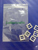 Picture of 35pcs Square Rhinestone Buckle Invitation Ribbon Slider for Ribbons Wedding Supply Gift Wrap Hairbow Center (1515mm)