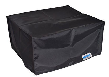 Picture of Comp Bind Technology Dust Cover for HP OfficeJet Pro 8610 Printer Black Nylon Anti-Static Dust Cover Dimensions 19.7''W x 18.5''D x 12''H by Comp Bind Technology
