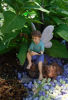 Picture of "Gone Fishin'" Miniature Fairy Garden Boy Fishing w/ Dog Figurine