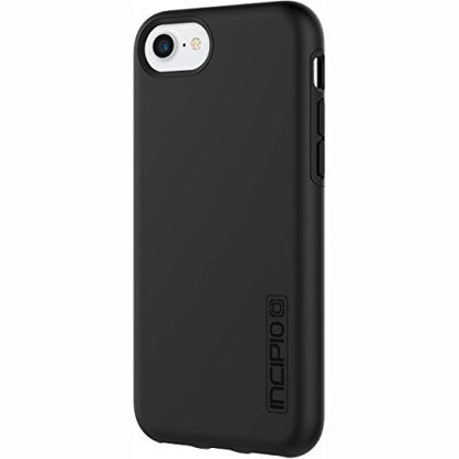 Picture of Incipio iPhone 7 Case, Hard Shell Dual Layer DualPro Case for iPhone 7-Black/Black