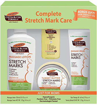 Picture of Palmer's Cocoa Butter Formula Complete Stretch Mark and Pregnancy Skin Care Kit