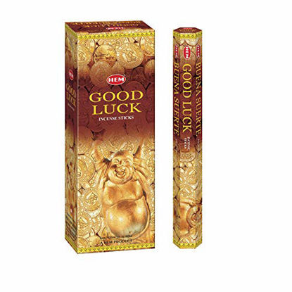 Picture of Good Luck - Box of Six 20 Gram Tubes - HEM Incense