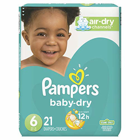 GetUSCart Pampers Cruisers Baby Dry Diapers, Size 6, 21 Count