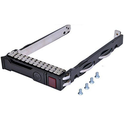 Picture of HP 2.5" G8 Gen8 SAS SATA Drive Tray with 4 mounting Screws DL380p DL360p DL160 DL560 DL385 651687-001