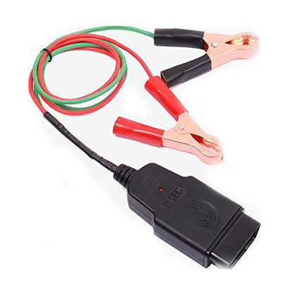 Picture of vgate OBD II Memory Saver Connector with Two 2 Alligator Clips