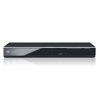 Picture of Panasonic DVD Player DVD-S700 (Black) Upconvert DVDs to 1080p Detail, Dolby Sound from DVD/CDs View Content Via USB