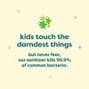 Picture of Foaming Pump Hand Sanitizer, Alcohol Free, Unscented, Kills 99.9% of Germs, 8.45oz- Babyganics Pack of 3