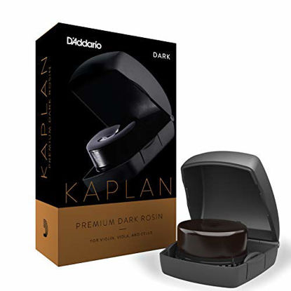 Picture of D'Addario Kaplan Premium Rosin with Case, Dark - KRDD