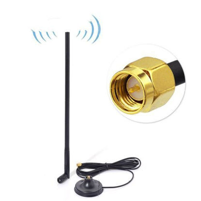 Picture of Dual Band 2.4GHz 5GHz WiFi 15dBi SMA Antenna Aerial for WiFi Security IP Camera USA Shipping