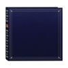 Picture of Pioneer 300 Pocket Memo Photo Album - Archival, Memo Space, European Bonded Leather, Bookshelf Design, Fits 3.5 x 5 Inch Photos - Navy Blue
