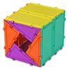 Picture of Geometiles 3D Building Set for Learning Math, Includes Many Online Activities,32-pc, Made in USA (Triangle/Rectangle)