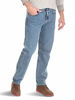 Picture of Wrangler Authentics Men's Relaxed Fit Comfort Flex Jean, Light Stonewash, 38W x 30L