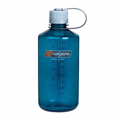 Picture of Nalgene Tritan Narrow Mouth BPA-Free Water Bottle, Trout Green, 32 oz