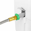 Picture of BEAULIFE 304 Stainless Steel Metal Short Water Garden Hose 1 Foot Flexible Drain Hose