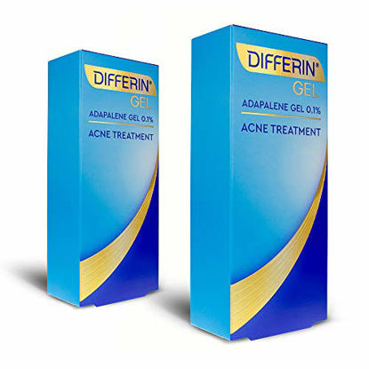 Picture of Acne Treatment Differin Gel, Acne Spot Treatment for Face with Adapalene, 15 Gram, 60-Day Supply (Pack of 2)