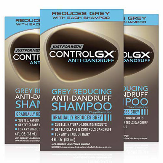 Just For Men Control GX Grey-Reducing Shampoo, 4 OZ