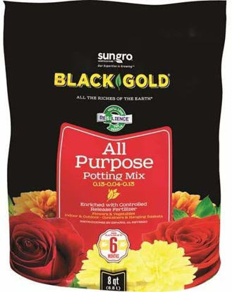 Picture of Black Gold 1310102 8-Quart All Purpose Potting Soil with Control (2 Pack 8-Quart)