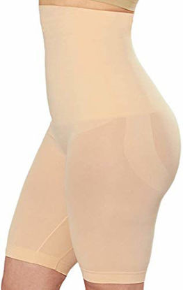 Picture of Shapermint High Waisted Body Shaper Shorts - Shapewear for Women Tummy Control Small to Plus-Size Nude XXX-Large