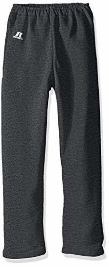 Picture of Russell Athletic Boys Dri-Power Fleece Sweatshirts, Hoodies & Sweatpants, Sweatpants-black heather, L