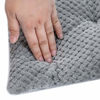 Picture of Fuzzy Deluxe Pet Beds, Super Plush Dog or Cat Beds Ideal for Dog Crates, Machine Wash & Dryer Friendly (15" x 23", S-Grey)
