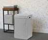 Picture of Simple Houseware Foldable Laundry Hamper Basket with Lid, Grey