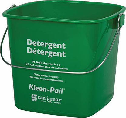 Picture of San Jamar KP97GN Kleen-Pail Commercial Cleaning Bucket, 3 Quart, Green