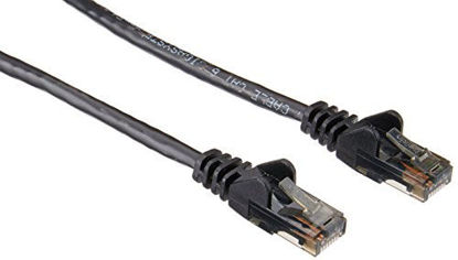 Picture of Belkin 30-Feet RJ45 Cat6 Snagless Patch Network Cable, Black (A3L980-30-BLK-S)