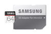 Picture of Samsung PRO Endurance 64GB 100MB/s (U1) MicroSDXC Memory Card with Adapter (MB-MJ64GA/AM)