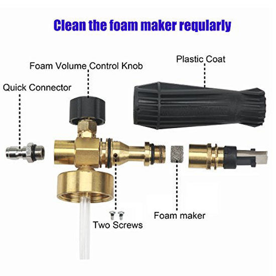 GetUSCart Tool Daily Pressure Washer Foam Cannon for Car Wash, Snow