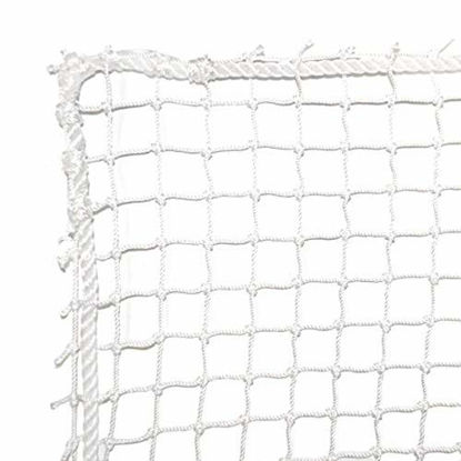 Picture of Dynamax Sports High Impact Golf Barrier Net, White, 10X10-ft