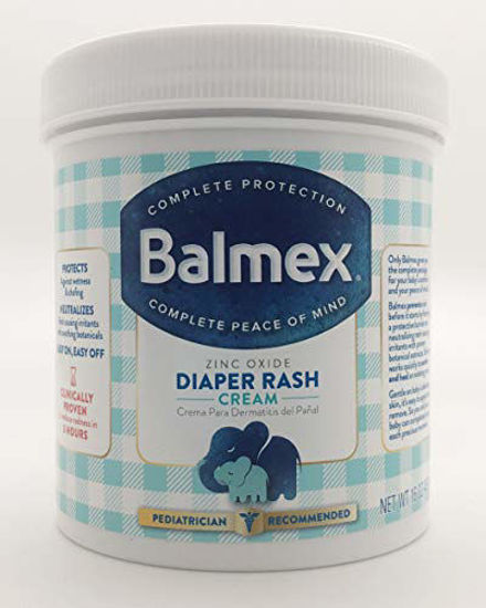 Picture of Balmex Diaper Rash Cream With Zinc Oxide 16 oz